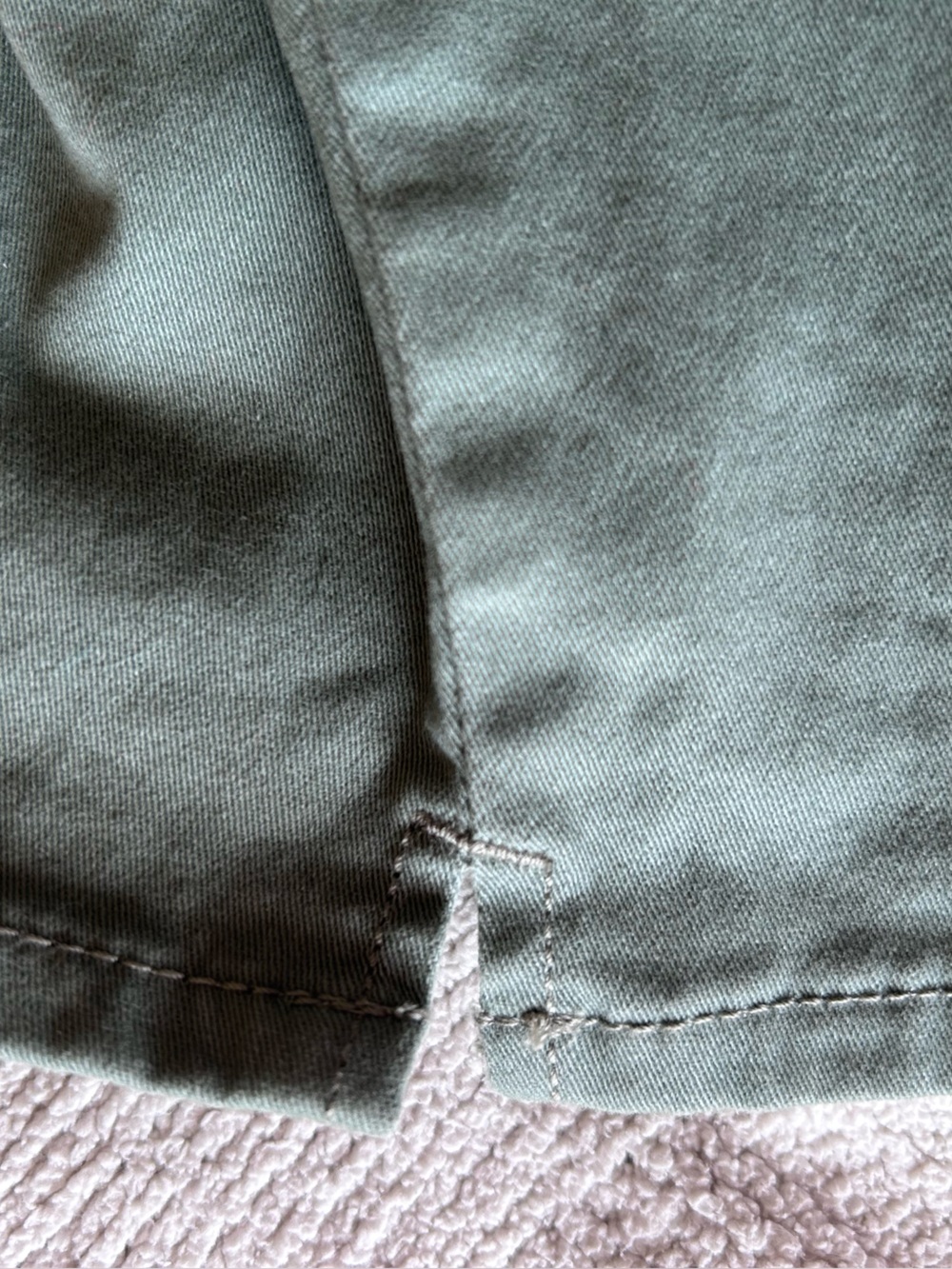 Gloria Vanderbilt All-around Slimming Effect pull on twill pants 14 olive - Picture 10 of 10